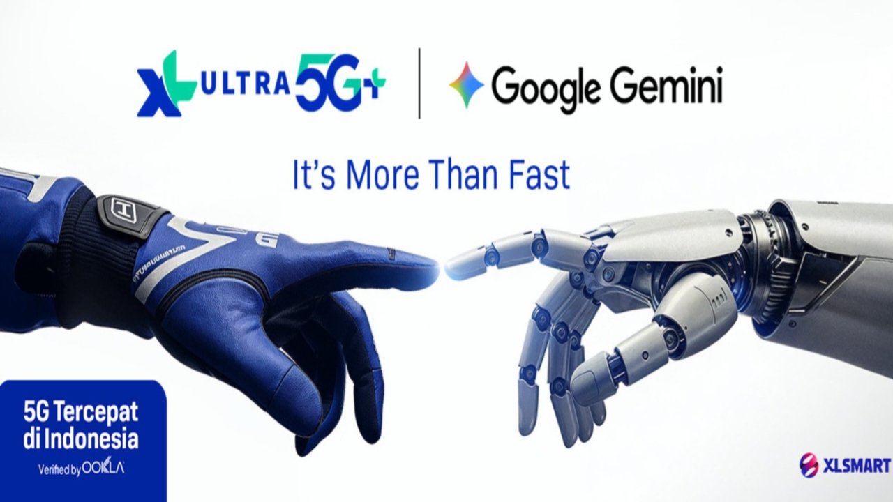 XL Ultra 5G+ Hadirkan Paket Gabungan Internet dan AI Google Gemini